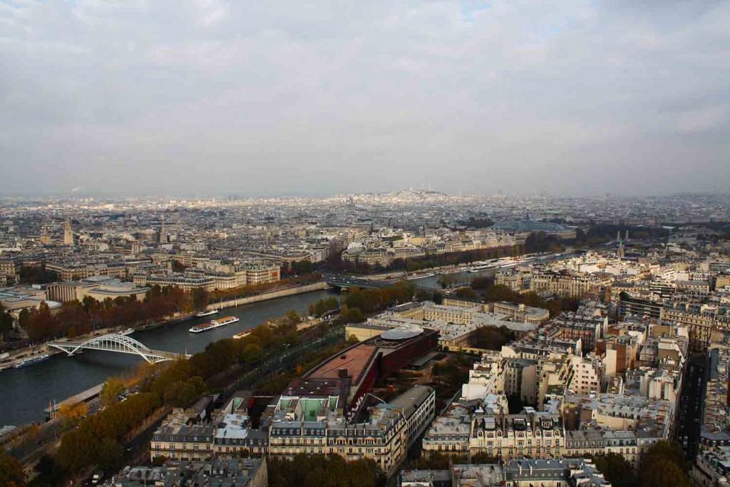 Paris vista do alto da Torre Eiffel
