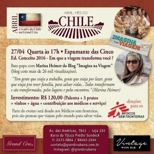 Espumante das Cinco - Abril