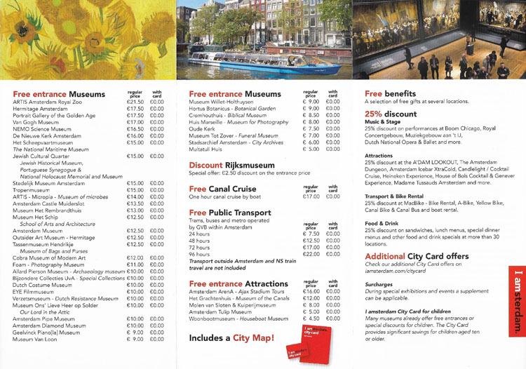 Amsterdam - I Amsterdam City Card © Imagina na Viagem