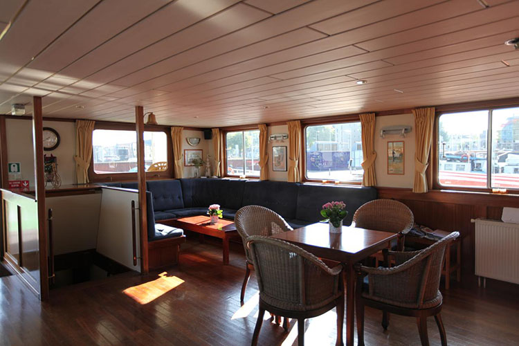 Onde ficar em Amsterdam - Hotel Boat Angeline © Hotel Boat Angeline / Divulgação