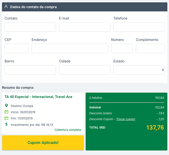 Seguro Viagem - Seguros Promo