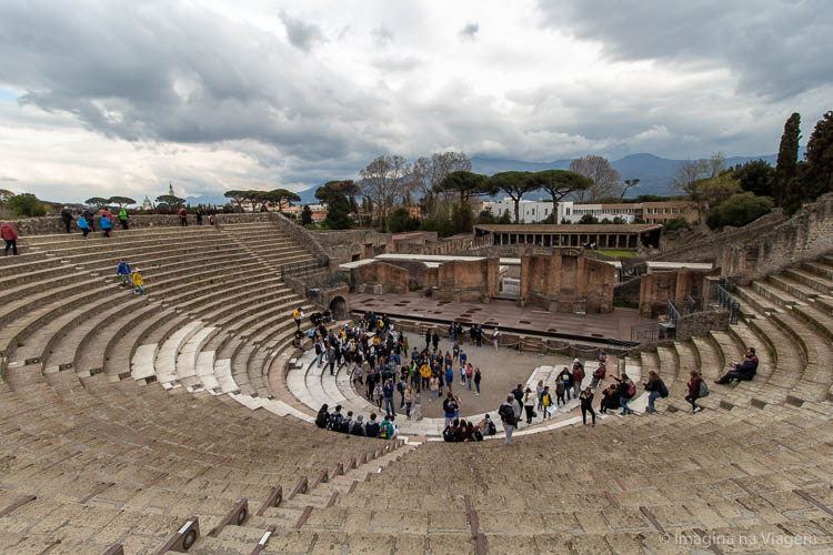 Como visitar Pompeia - Roteiro completo © Imagina na Viagem
