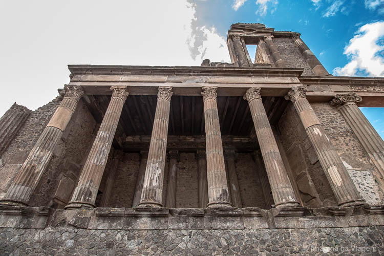 Como visitar Pompeia - Roteiro completo © Imagina na Viagem