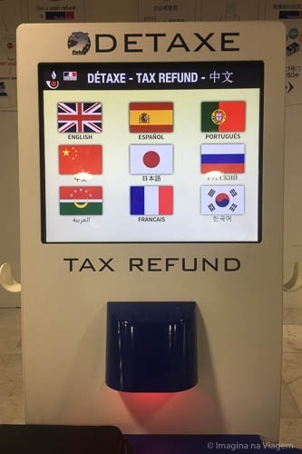 Tax Free Paris - Como fazer o détaxe na França © Imagina na Viagem