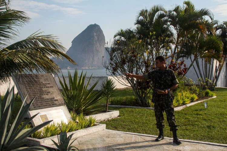 Fortaleza de Santa Cruz, em Niterói.