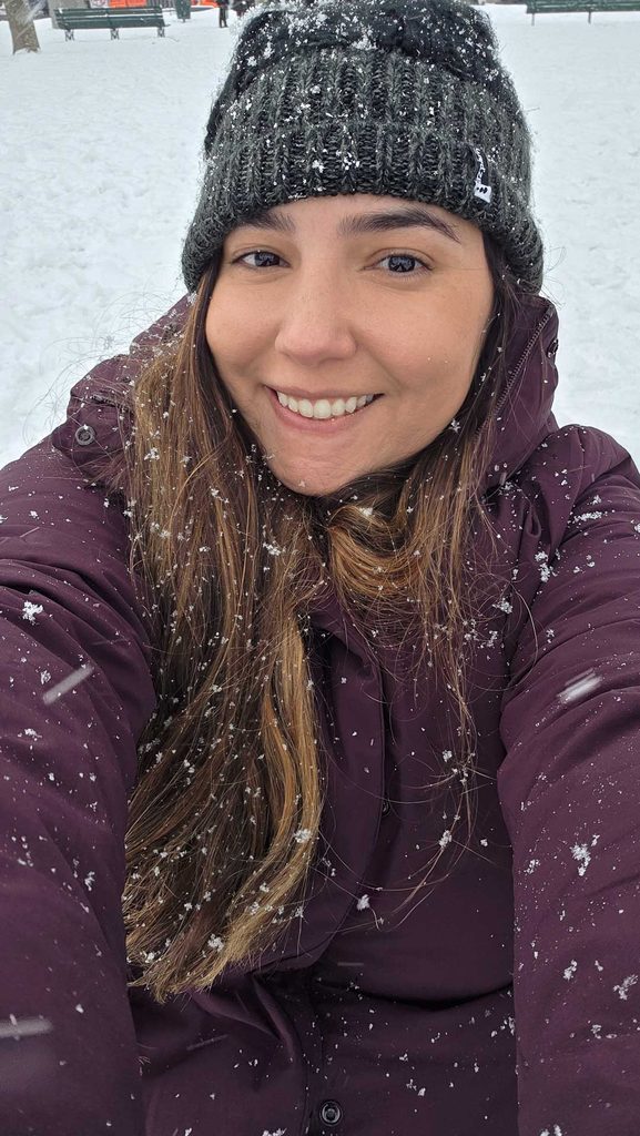 Acessórios de inverno usados em viagem para o frio