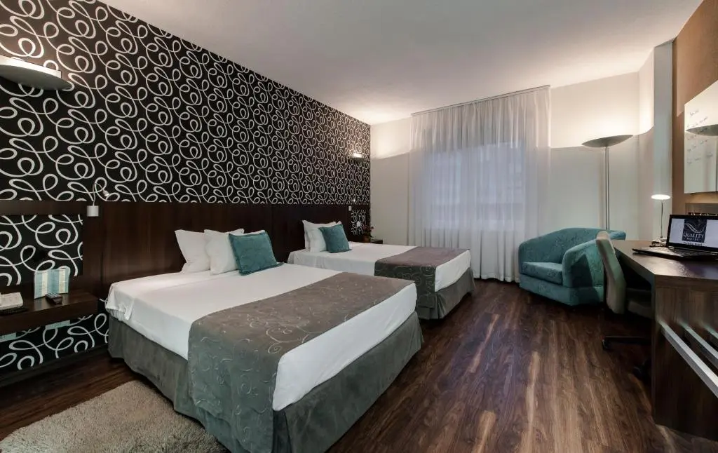 Quarto do Quality Hotel Curitiba